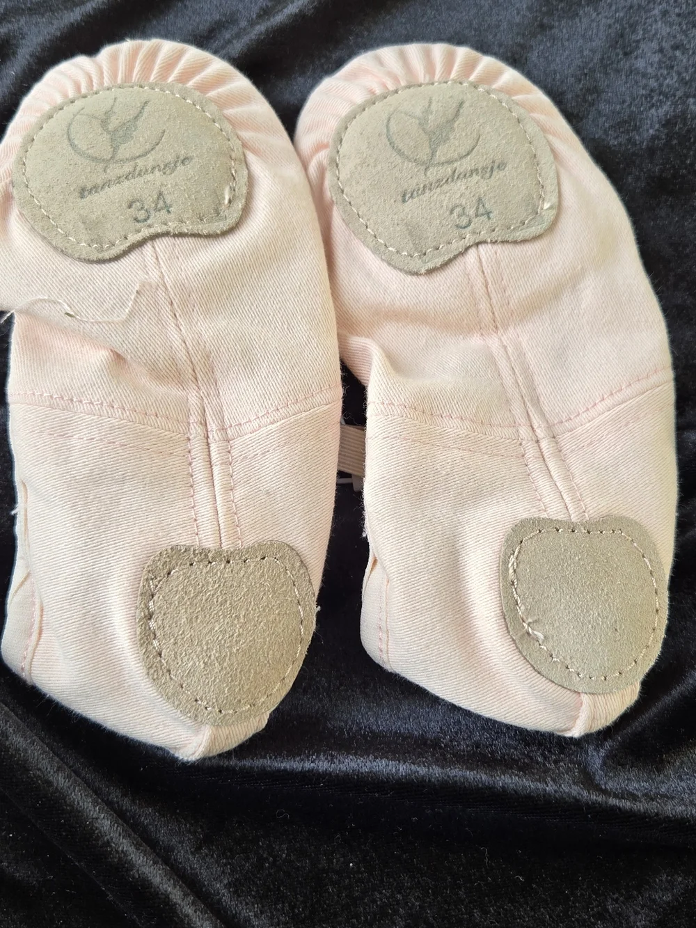 WeeSoles Kids Pink Ballet Slippers